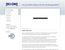 Tablet Screenshot of ki-on.de